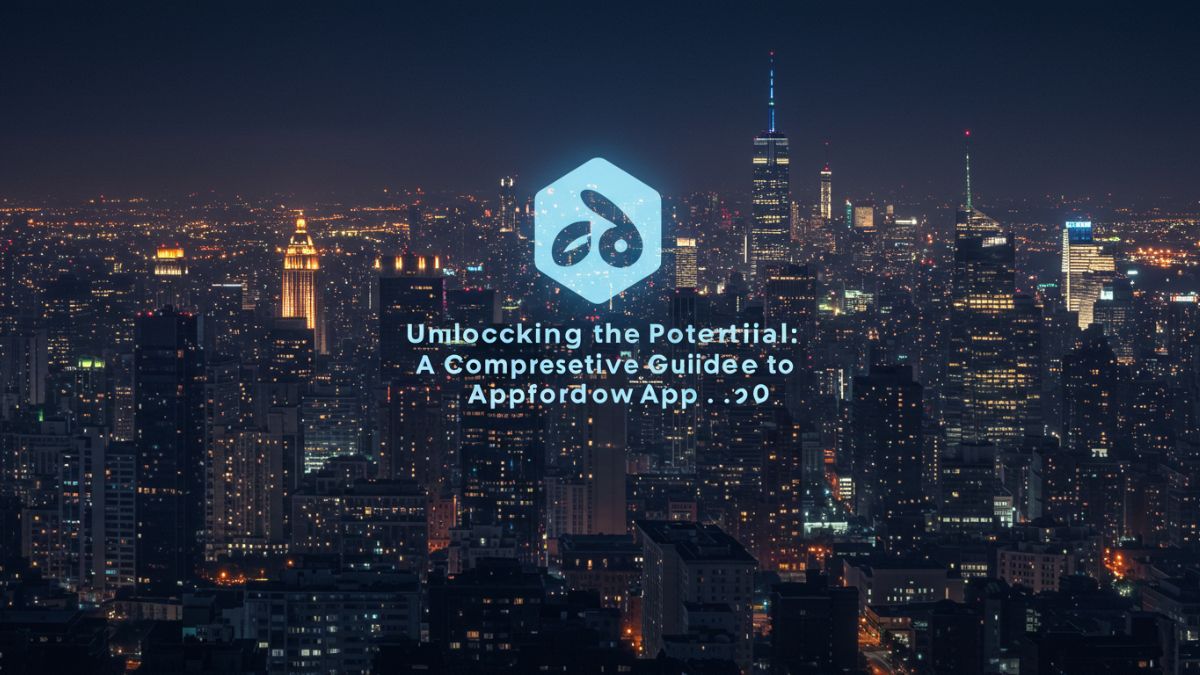 Unlocking the Potential: A Comprehensive Guide to appfordown Apps